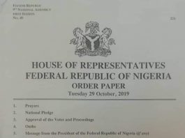 Establishment of Federal College of Education Iwo Gets First Reading