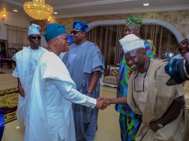 Engineer Mumini Olabamiji and Gboyega Oyetola