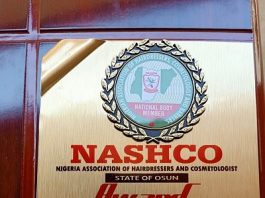NASHCO Presents Prof Alamu Presents Awards Excellent Performance in Human Relations
