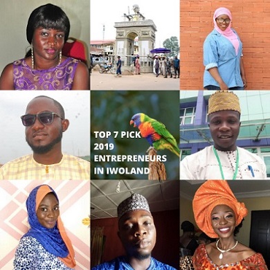 Top 7 Pick Entrepreneurs of the Year 2019 in Iwoland