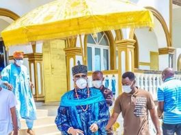COVID-19: Oluwo Appeals to Citizen on Compulsory Use of Facemask