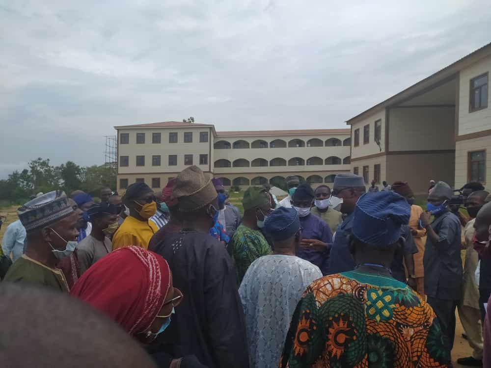 State Govt Inspects The Proposed Site for Federal College of Education Iwo