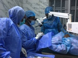 51 Regain Sight as Omoyiola Stage Free Cataract Surgery in Iwoland