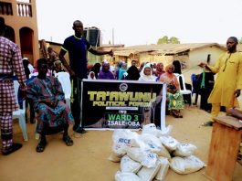 Palliative Without Connection: Taawun Political Forum Distributes Covid-19 Relief Packages