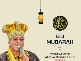 Eid-l-Fitri 2021 : Embrace Unity, Uphold One Nigeria - Oluwo