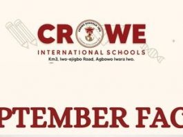 Some Facts About September: A Production of Crowe International Schools, Iwo