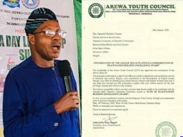 Arewa Youths Council to Honour Hon Toogun With Peace Building Excellence Award