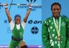 Oluwo Congratulates ‘Iwoland-born Weightlifter’ Adijat Olarinoye for winning Gold Medal