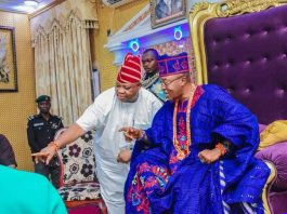 Oluwo Congratulates Ademola Adeleke, the Osun Governor Elect