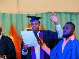 Ibrahim Alatise Sworn-in as the Speaker, Students Representatives Council, FUTA