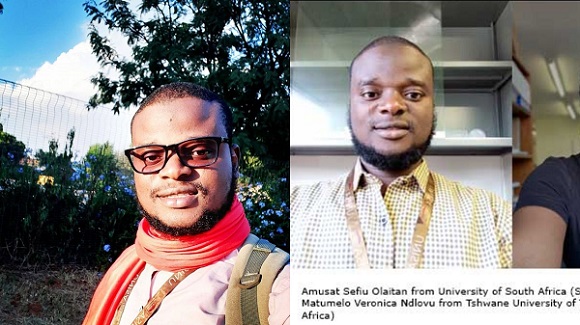 Iwo-born Chemistry PhD Student, Amusat Sefiu, Win International Prize in South Africa