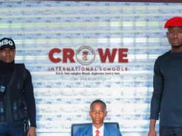 Citation of Adebiyi Israel Adéyemí, the One Day Director of Crowe International Schools, Iwo, Osun State