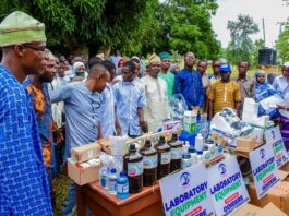 Odidere Community Foundation Donates Laboratory Equipment to Community Grammar School Ogbaagbaa