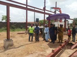 Oluwo Inspects Stadium, Commends IBOT Leadership