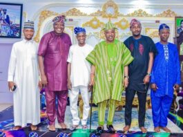 The Newly Sworn-in Caretaker Chairmen Visit Oluwo, Seek Blessings of the Royal Father