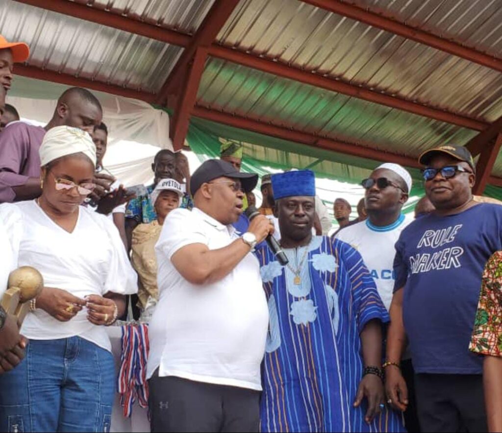 Oluwo Stadium: Mayegun Donates 1 Million Naira for the Ongoing Construction