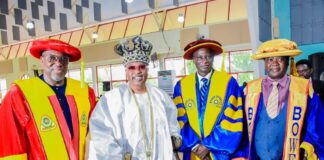 Oba Adewale Akanbi Graces Bowen University's 18th Convocation Ceremony