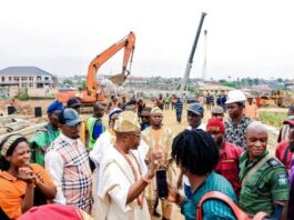 Oluwo Commends Contractor for Speedy Progress on Olodo Bridge Reconstruction